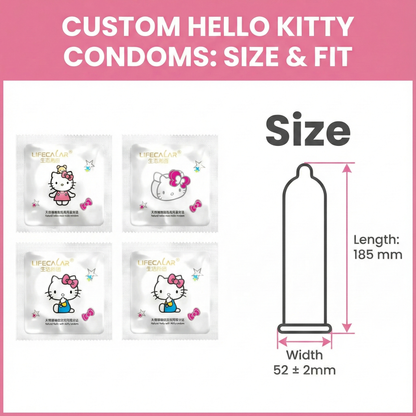 CUSTOM HELLO KITTY CONDOMS