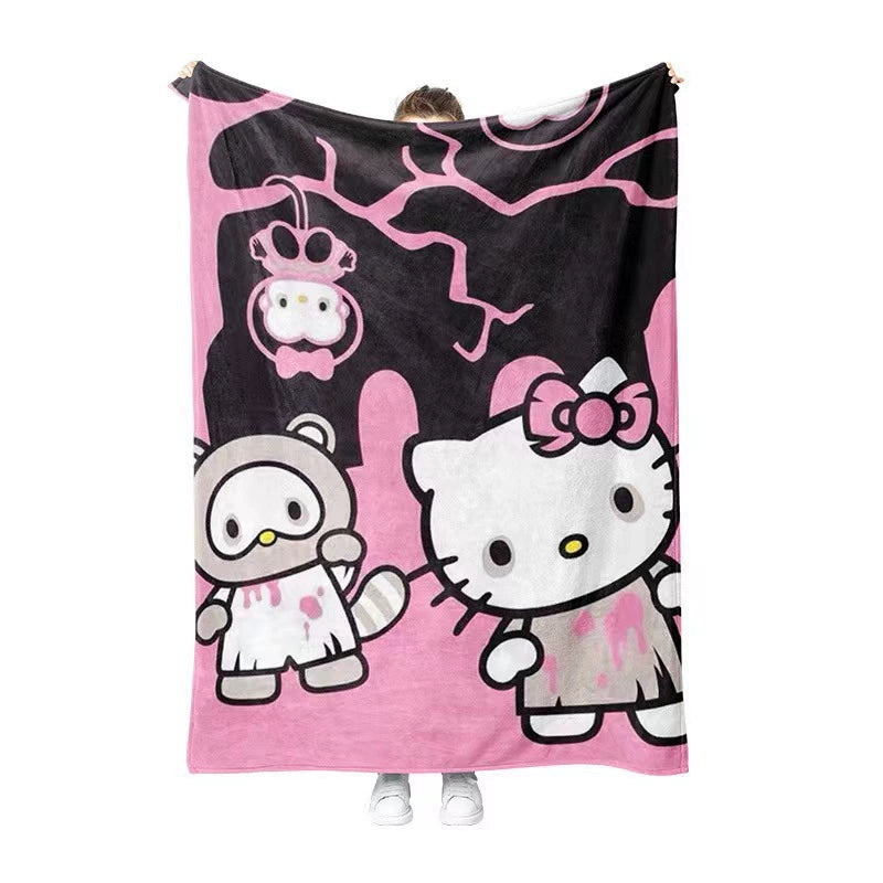 SPOOKY KITTY BLANKET