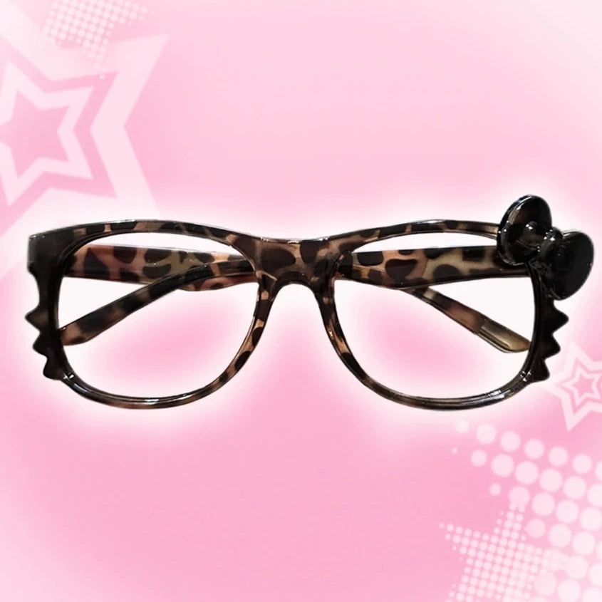 HELLO KITTY LENSLESS GLASSES