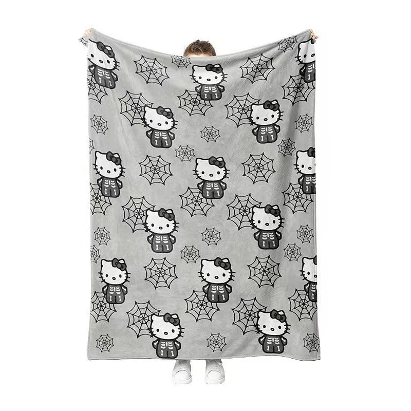 SPOOKY KITTY BLANKET