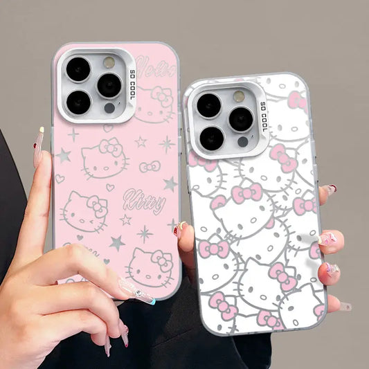 KITTY PINK IPHONE CASES
