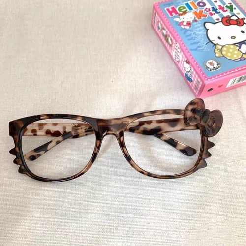 HELLO KITTY LENSLESS GLASSES